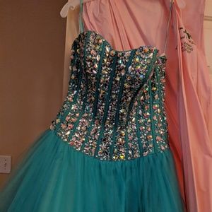 Prom or pageant dress